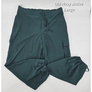 Old Navy High-Waisted StretchTech Wide-Leg Cargo Pants – Women’s Large